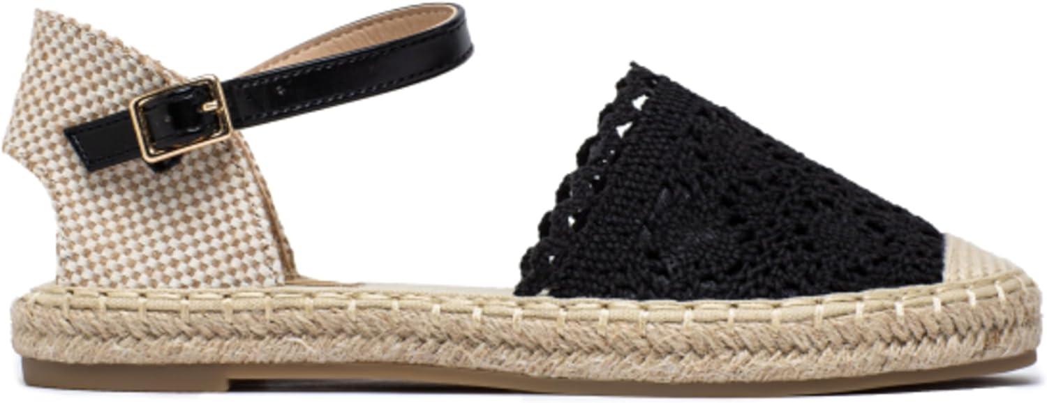 imageMiro Boho Chic Espadrilles compenses pour femmeNoir