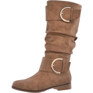 Elara Bottines Femme Bottes à Glissière Chunkyrayan(Camel London)