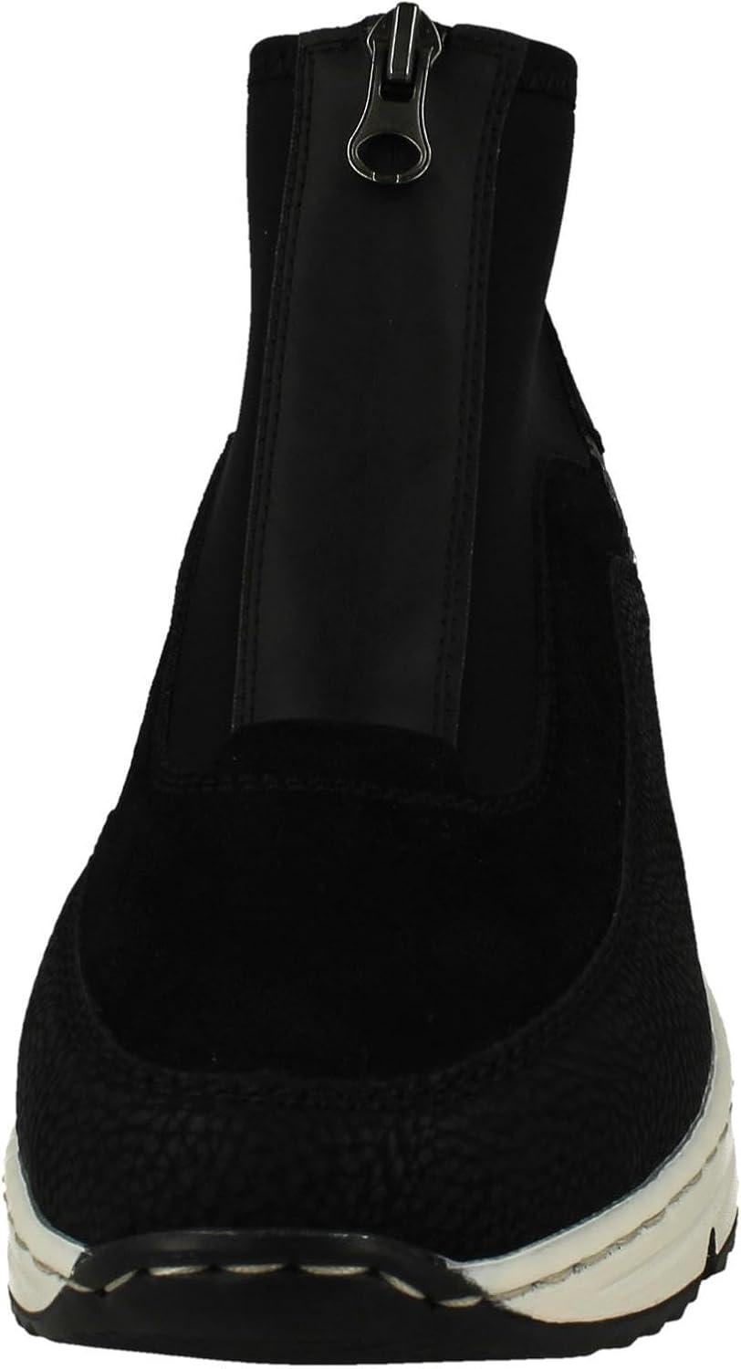 image:imageRieker Greece Womens Ankle BootsCombi Noir