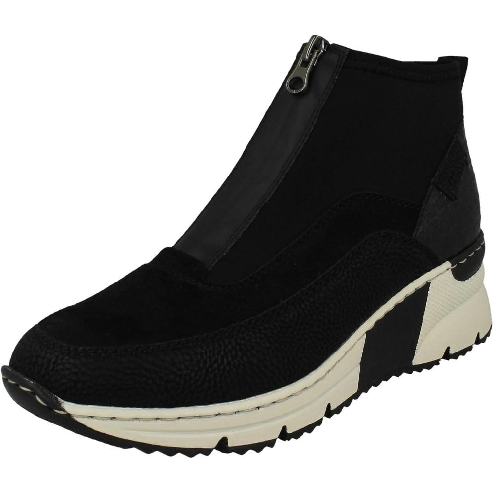 image:imageRieker Greece Womens Ankle BootsNoir