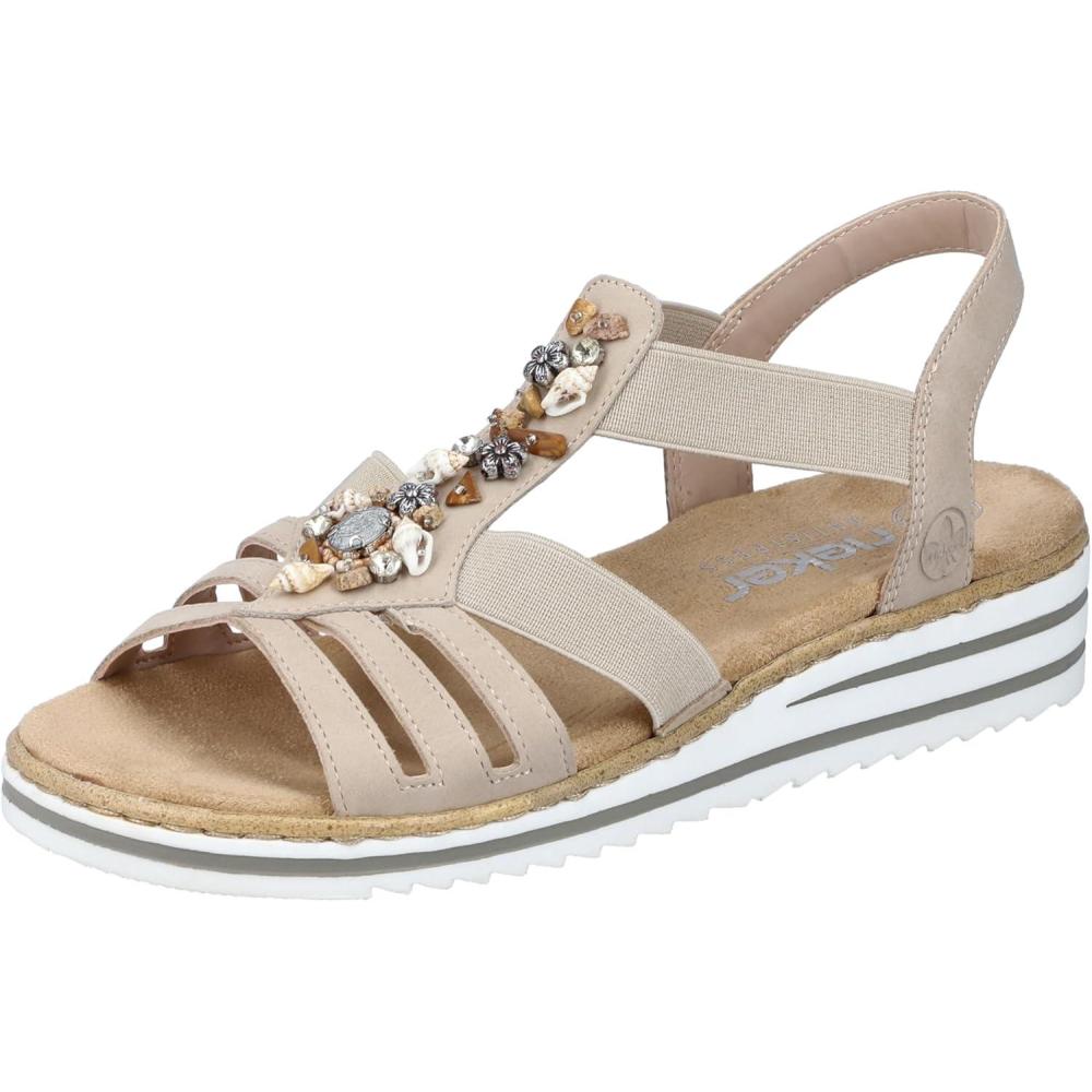 image:imageRieker V0649 SandaleFemmeBeige